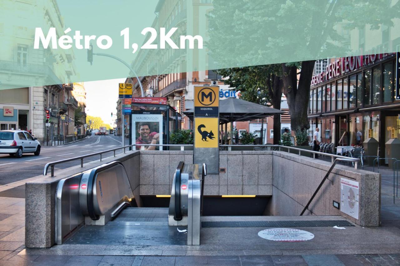 Le Pastel - Metro/ Centres De Formation-Fac-Thales Leilighet Toulouse Eksteriør bilde